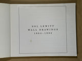 Sol Lewitt: Wall Drawings 1984-1992