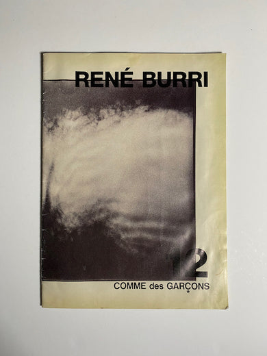 Rene Burri 12 Comme des Garcons Booklet Flyer Gallery Bon Bon